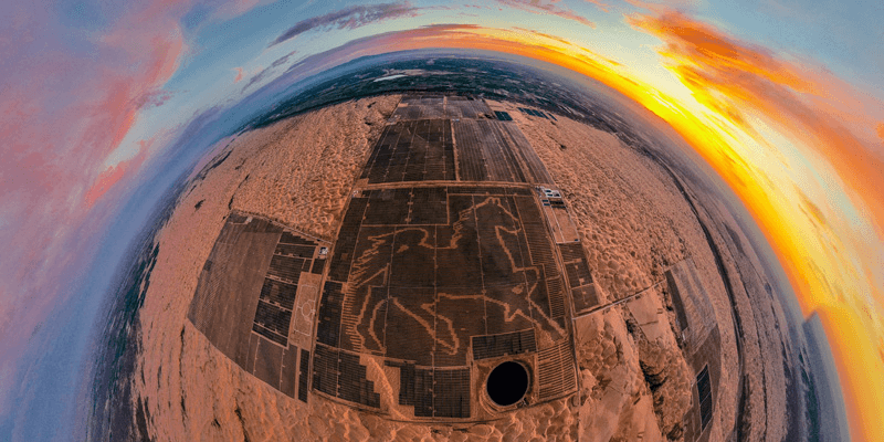 El proyecto de desierto más grande del mundo.