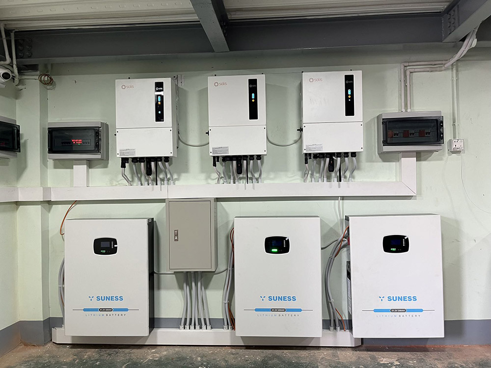 Batería Suness con inversor solis Batería Suness con inversor solis
