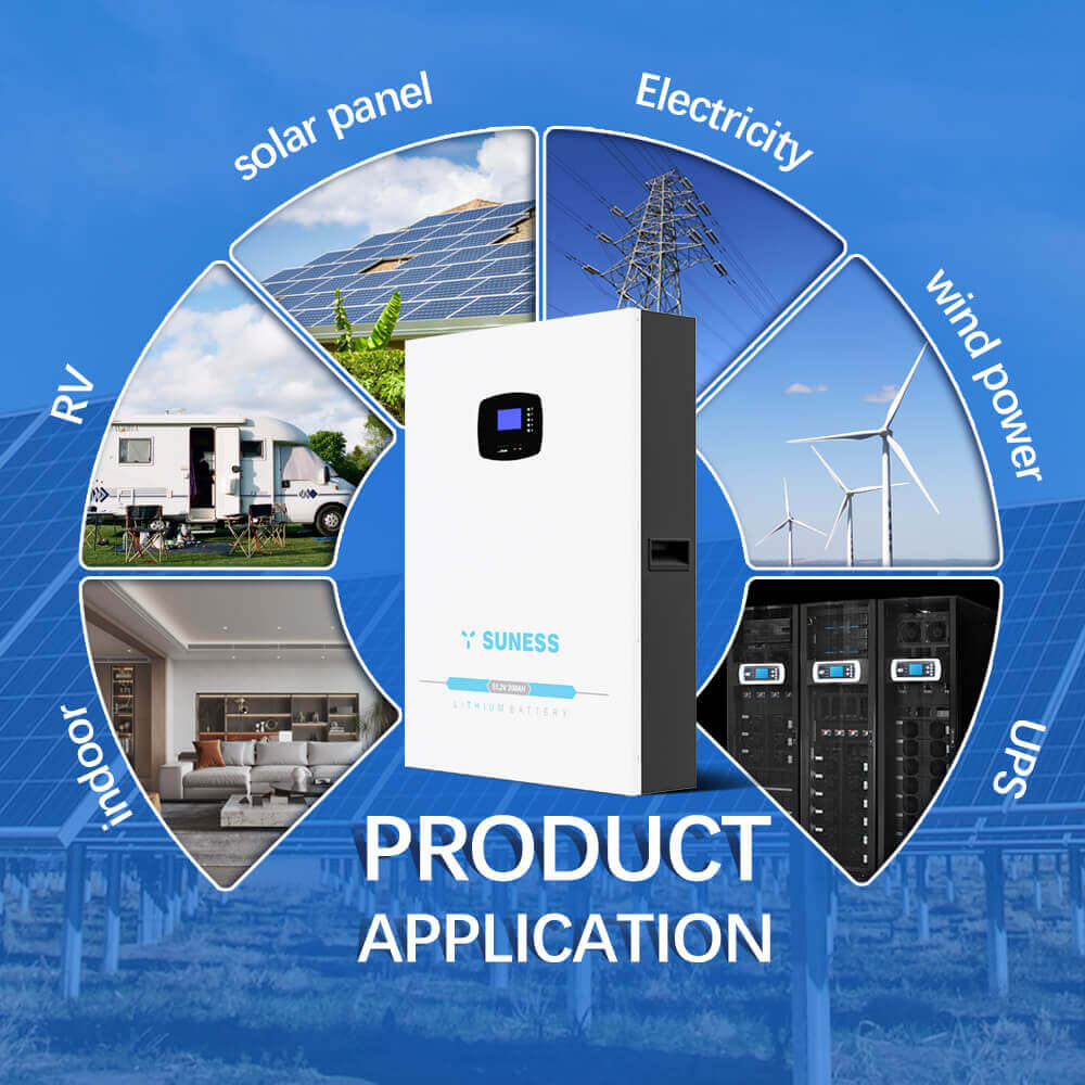 La mejor batería solar de litio, 48V, 200ah, batería de respaldo de almacenamiento de energía para el hogar