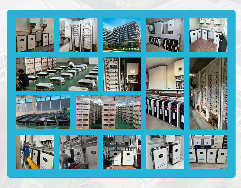 Caja de batería de litio