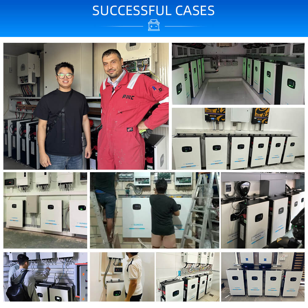 Nuevo Batería LiFePO4 de litio de 15kWh, 300Ah, 51,2 V, 10000 ciclos, sistema de almacenamiento doméstico LFP, paquete BESS, energía Solar,