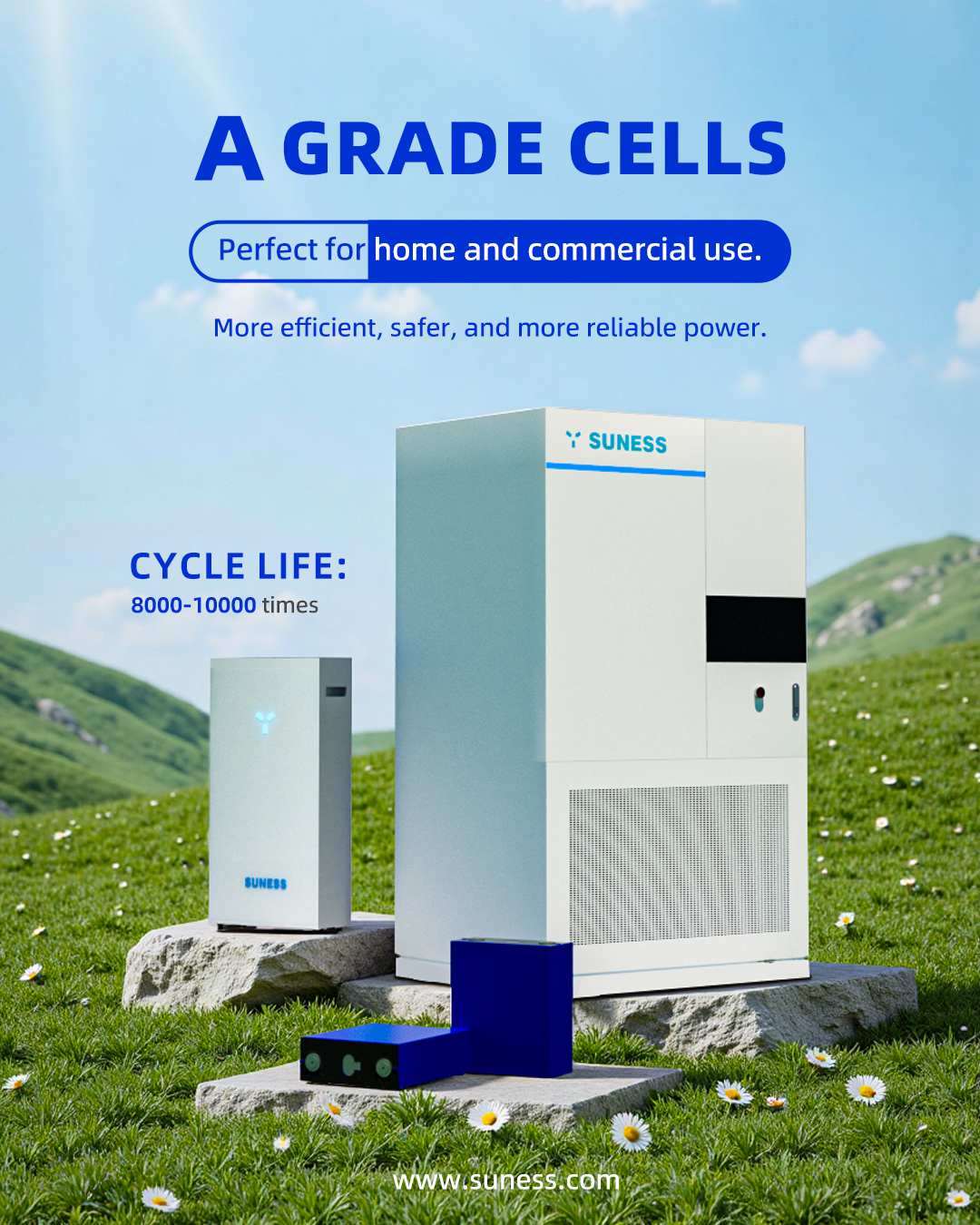 Celdas de litio de grado A/B/C: diferencias clave en rendimiento y seguridad