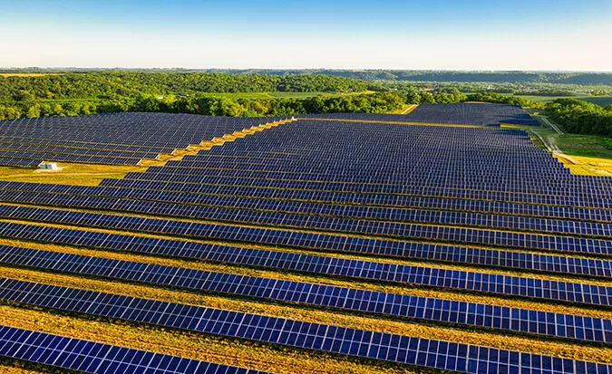 Proyecto de central eléctrica fotovoltaica a gran escala