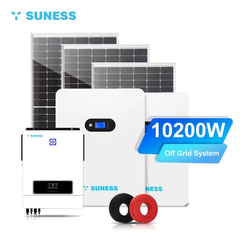 Sistema de 10 KW| Bater&iacute;a LiFePO4 | Inversor solar