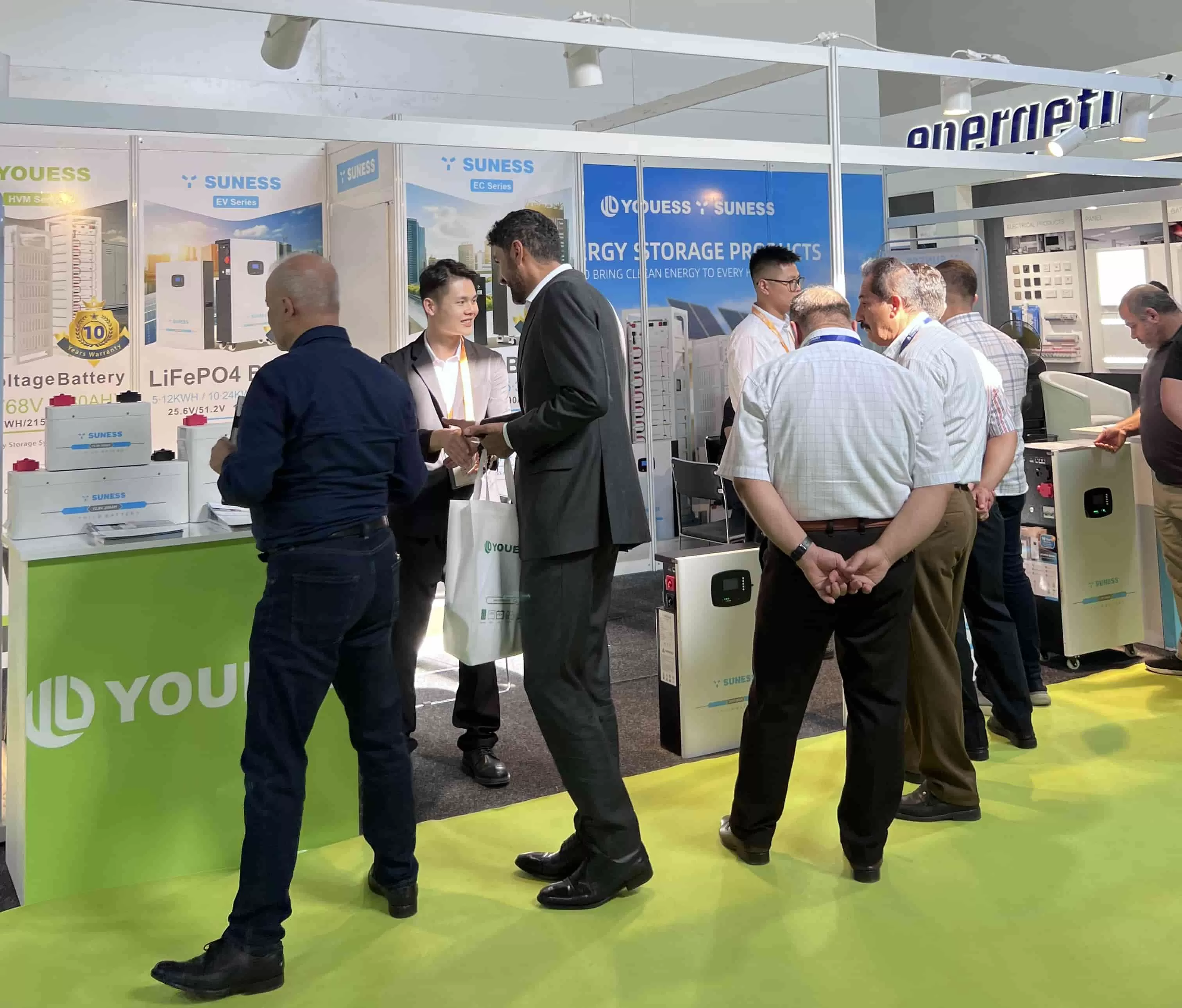 YOUESS presenta soluciones avanzadas de almacenamiento de energ&iacute;a en ENERGY IRAQ 2024