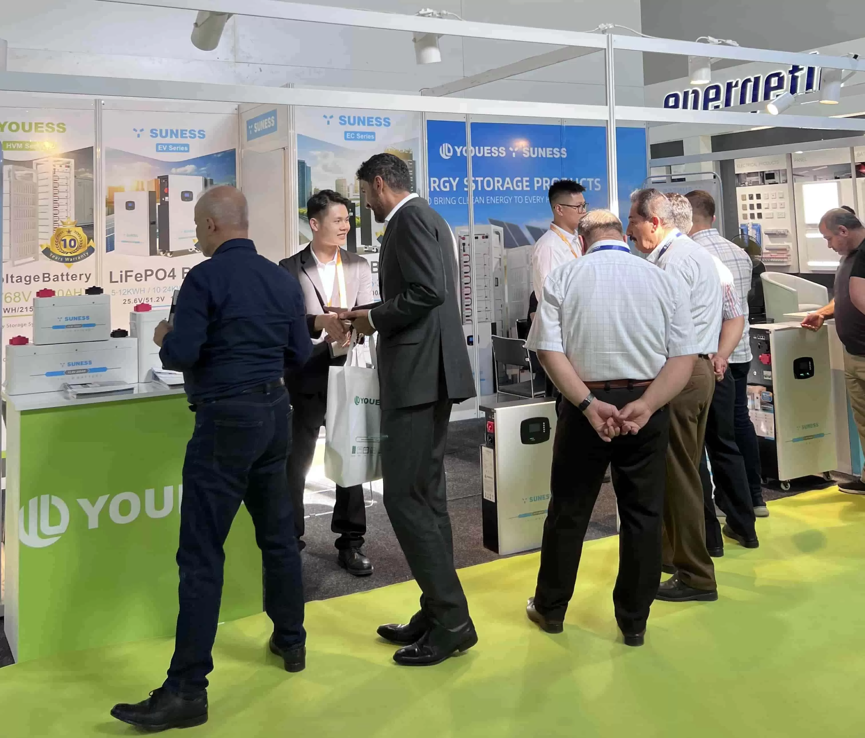 YOUESS presenta soluciones avanzadas de almacenamiento de energía en ENERGY IRAQ 2024