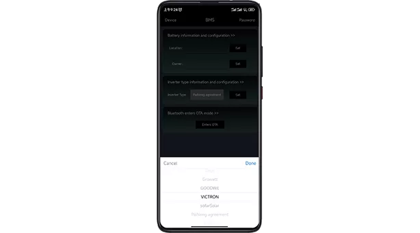 Selecci&oacute;n del tipo de inversor