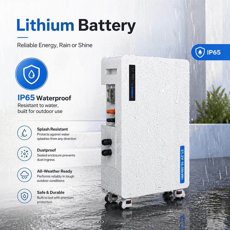 iPower-16.08E 16.08KWH | IP65 | 10000 Cycle Times